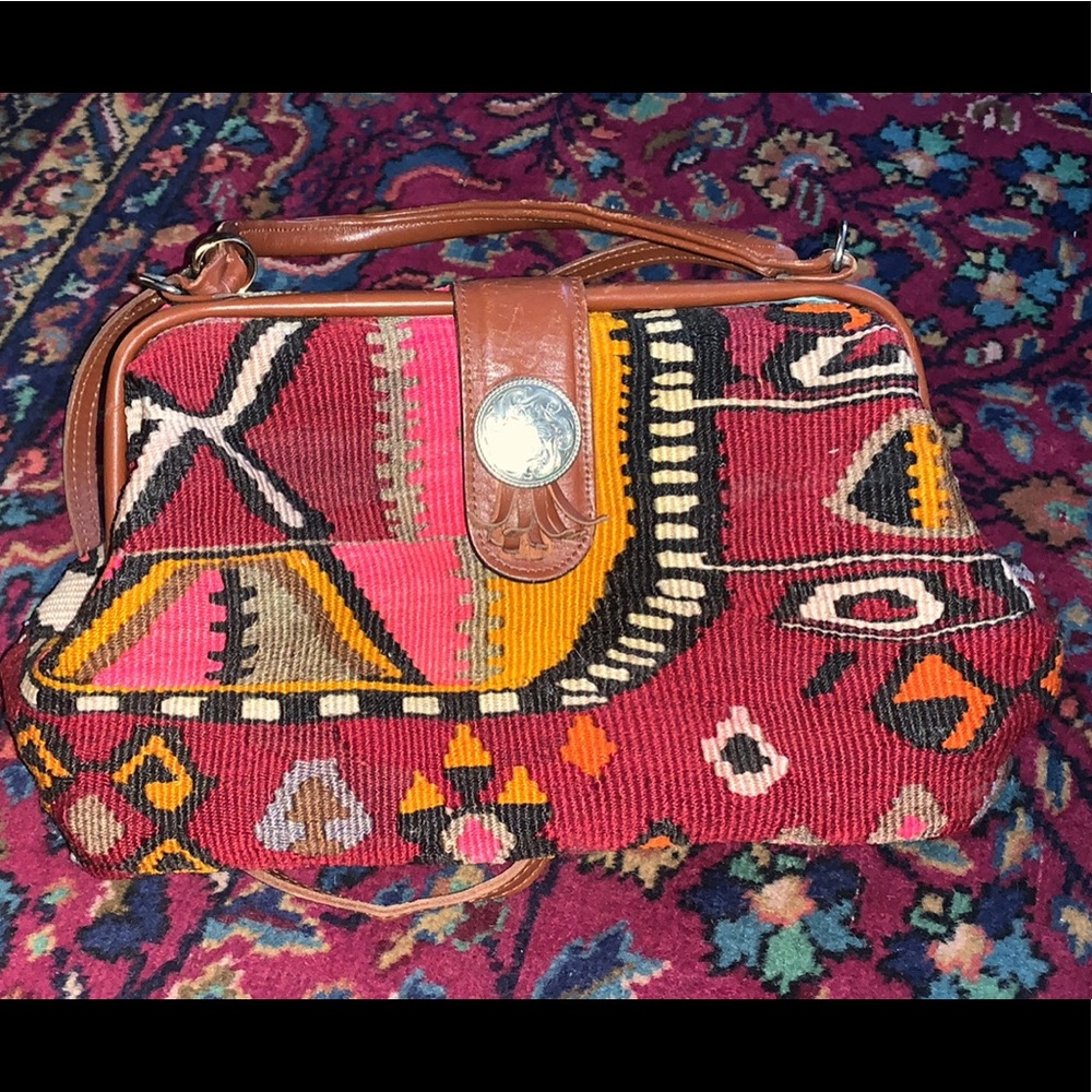Vintage T Cappelli Kilim bag